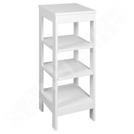 Aqualine Etide - Etagère 360x865x360 mm, blanc mat ET086