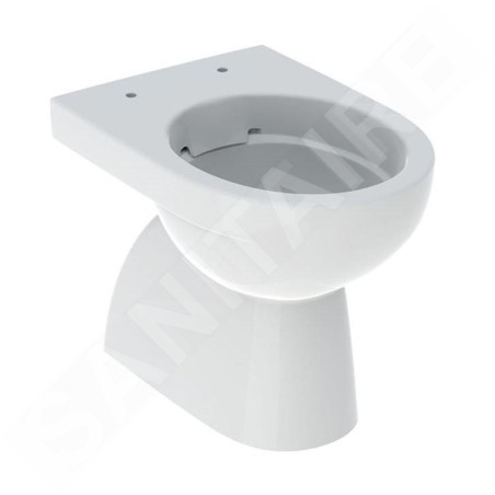 Geberit Selnova - Cuvette à poser, Rimfree, blanc 500.399.01.7