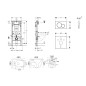 Geberit Duofix - Set de bâti-support, cuvette Gaia et abattant softclose, plaque de déclenchement Sigma01, chrome brillant Geberit Duofix - Set de bâti-support, cuvette Gaia et abattant softclose, plaque de déclenchement Sigma01, chrome brillant