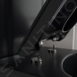 Villeroy & Boch Hommage - cuvette de WC à poser, coude Vario, CeramicPlus, TitanGlaze, Pure Black 666210R7