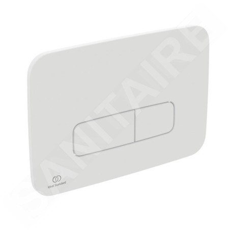 Ideal Standard Oleas - Plaque de déclenchement, blanc mat R0459AW