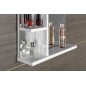 Aqualine Zoja - Miroir avec éclairage LED 800x700x120 mm, blanc KO350 Aqualine Zoja - Miroir avec éclairage LED 800x700x120 mm, blanc KO350