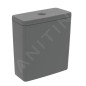 Ideal Standard i.Life B - Réservoir de chasse d'eau, remplissage par le bas, gris brillant T472358