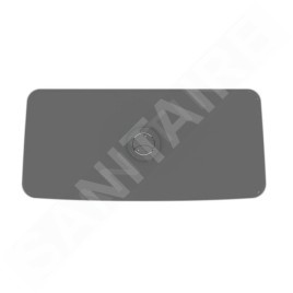 Ideal Standard i.Life B - Réservoir de chasse d'eau, remplissage par le bas, gris brillant T472358