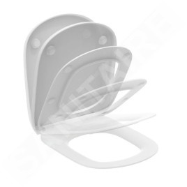 Ideal Standard Tesi - Abattant WC, SoftClose, blanc mat T5524V1