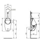 Ideal Standard i.Life - Urinoir, arrivée d'eau par le haut, blanc E265701