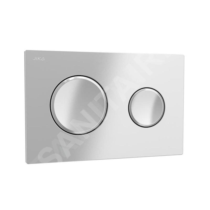 Jika Modul - Plaque de déclenchement, chrome mat H8936020070001