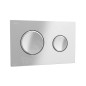Jika Modul - Plaque de déclenchement, chrome mat H8936020070001