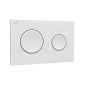 Jika Modul - Plaque de déclenchement, blanc mat H8936027570001