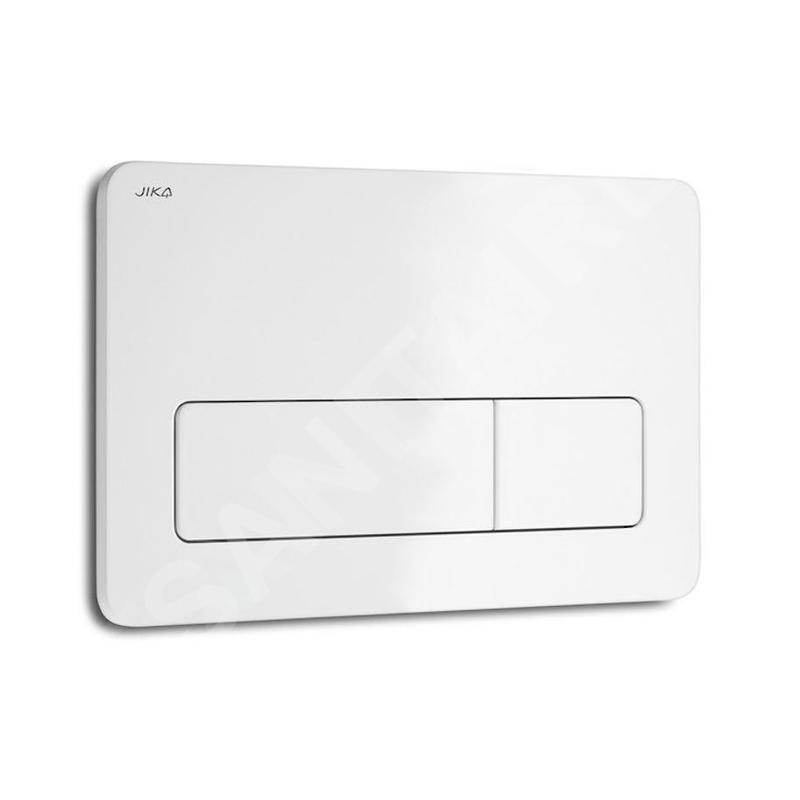 Jika Modul - Plaque de déclenchement, blanc mat H8936647570001