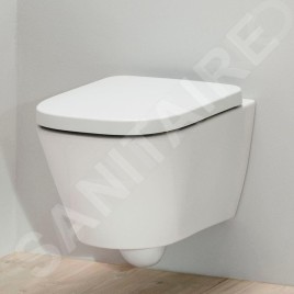 Laufen Meda - Toilettes suspendues, Rimless, blanc H8201130000001