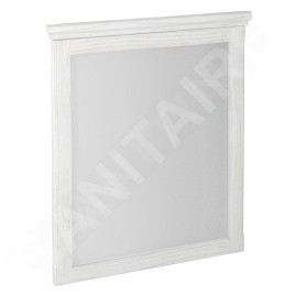 Sapho Cross - Miroir dans un cadre 600x800 mm, blanc antique CR211