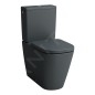 Laufen Meda - Cuvette WC combiné, évacuation vario, Rimless, graphite mat H8241117580001 Laufen Meda - Cuvette WC combiné, évacuation vario, Rimless, graphite mat H8241117580001