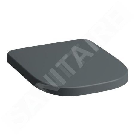 Laufen Meda - Abattant WC, SoftClose, graphite mat H8911137580001
