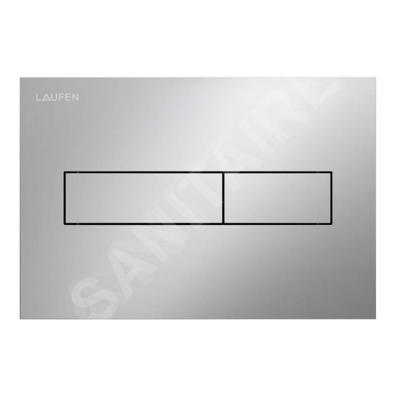 Laufen INEO - Plaque de déclenchement, chrome mat H9001110070001