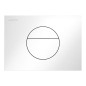 Laufen INEO - Plaque de déclenchement, blanc brillant H9001120000001