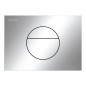 Laufen INEO - Plaque de déclenchement, chrome H9001120040001