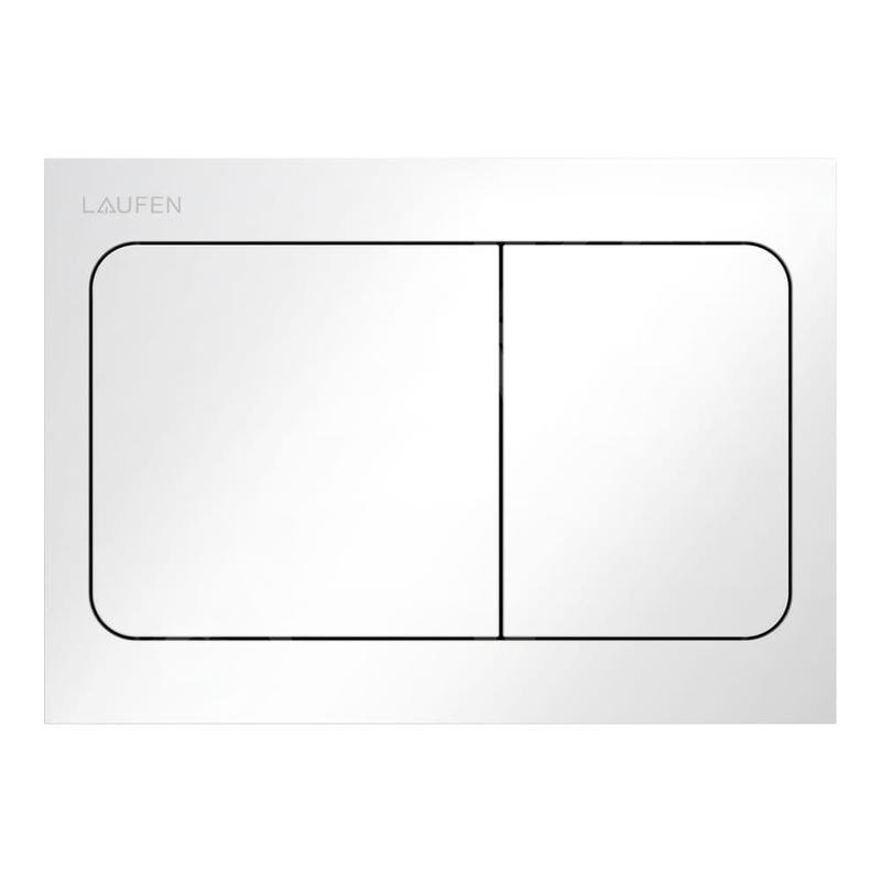 Laufen INEO - Plaque de déclenchement, blanc brillant H9001130000001