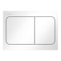 Laufen INEO - Plaque de déclenchement, blanc brillant H9001130000001