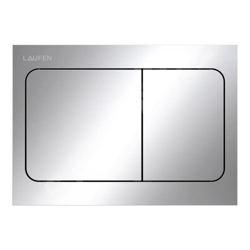 Laufen INEO - Plaque de déclenchement, chrome H9001130040001