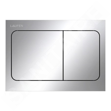 Laufen INEO - Plaque de déclenchement, chrome H9001130040001