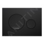 Laufen INEO - Plaque de déclenchement, noir mat H9001147160001