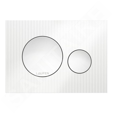 Laufen INEO - Plaque de déclenchement, blanc brillant H9001160000001