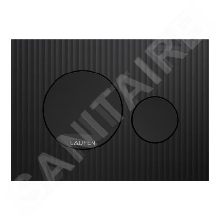 Laufen INEO - Plaque de déclenchement, noir mat H9001167160001