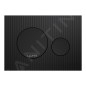 Laufen INEO - Plaque de déclenchement, noir mat H9001167160001