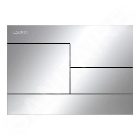 Laufen INEO - Plaque de déclenchement, chrome H9001180040001