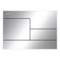 Laufen INEO - Plaque de déclenchement, chrome H9001180040001