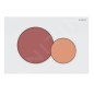 Geberit Sigma01 - Plaque de déclenchement, rouge carmin/orange/blanc 115.770.FY.5