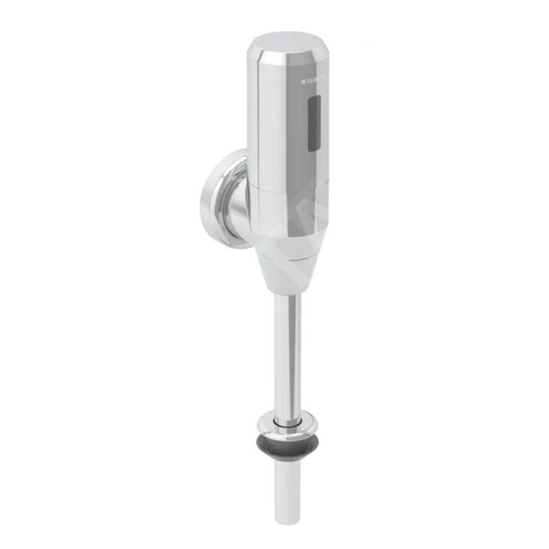 Geberit Systèmes de chasse d’eau - Capteur électronique de rinçage d'urinoir, alimentation par piles, chrome 115.805.21.5