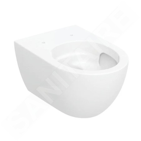 Geberit Acanto - WC suspendu, Rimfree, TurboFlush, avec KeraTect, blanc 502.717.00.8
