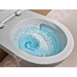 Geberit Acanto - WC suspendu, Rimfree, TurboFlush, avec KeraTect, blanc 502.717.00.8