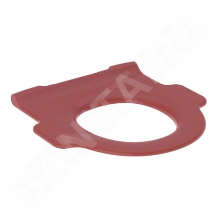Geberit Bambini - Siège WC sans couvercle, pour enfant, rouge carmin 502.971.FY.1