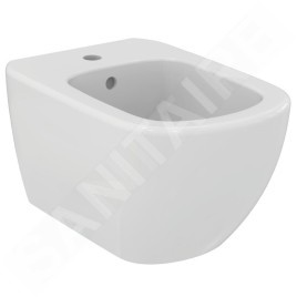 Ideal Standard Tesi - Bidet suspendu, 360x530 mm, avec trop-plein, trou pour la robinetterie, blanc T457001
