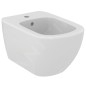 Ideal Standard Tesi - Bidet suspendu, 360x530 mm, avec trop-plein, trou pour la robinetterie, blanc T457001 Ideal Standard Tesi - Bidet suspendu, 360x530 mm, avec trop-plein, trou pour la robinetterie, blanc T457001