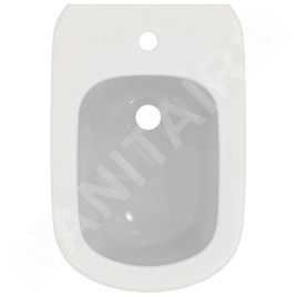 Ideal Standard Tesi - Bidet suspendu, 360x530 mm, avec trop-plein, trou pour la robinetterie, blanc T457001