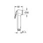 Grohe Tempesta - Douchette de bidet, blanc 28020L01