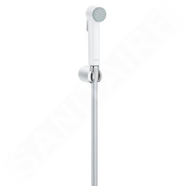Grohe Tempesta-F - Douchette de bidet avec support et flexible de 1,25 m, chrome/ blanc 27812IL1