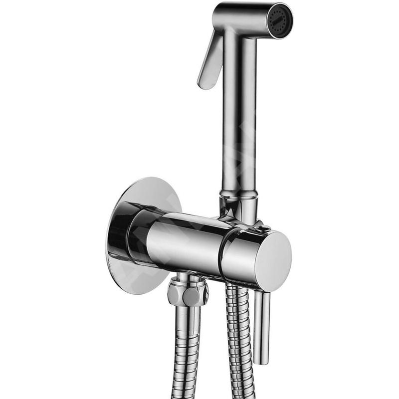 Paffoni Bidet Kit - Set de mitigeur encastré avec douchette de bidet, chrome ZDUP110CR