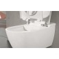 Villeroy & Boch ViClean - WC suspendu avec abattant lavant, Directflush, avec CeramicPlus, blanc alpin V0E100R1 Villeroy & Boch ViClean - WC suspendu avec abattant lavant, Directflush, avec CeramicPlus, blanc alpin V0E100R1