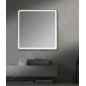 Sapho Nyx - Miroir avec éclairage LED, 800x800 mm NY080 Sapho Nyx - Miroir avec éclairage LED, 800x800 mm NY080