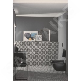 Ideal Standard Tesi - Bidet suspendu, 360x530x300 mm, noir T3552V3