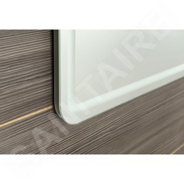 Sapho Nyx - Miroir avec éclairage LED, 800x800 mm NY080