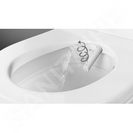 Geberit AquaClean - Abattant de bidet Tuma Classic, SoftClosing, blanc alpin 146.072.11.1