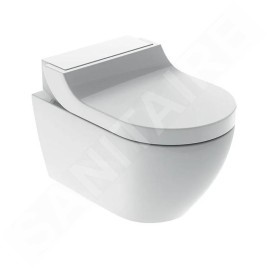 Geberit AquaClean - Bidet électronique Tuma Comfort avec céramique, Rimfree, SoftClosing, blanc alpin 146.292.11.1