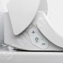 Geberit AquaClean - Bidet électronique Tuma Comfort avec céramique, Rimfree, SoftClosing, blanc alpin 146.292.11.1