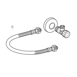 Geberit Accessoires - Kit de raccordement d’eau pour AquaClean Tuma 147.045.00.1